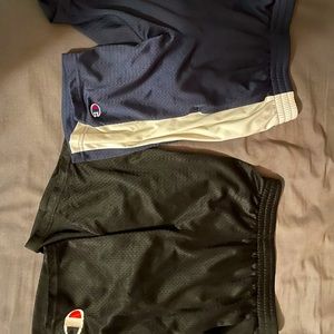 2 champion shorts kids 14-16
